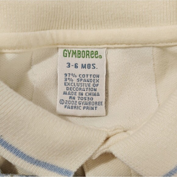 Vintage Gymboree Airplane Cardigan Overalls Set 3 - 6 M Baby Boys Flyer Aviator - Picture 6 of 16